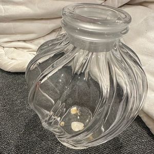 Vintage  LALIQUE  Crystal Perfume Bottle  L'Air Du Temps